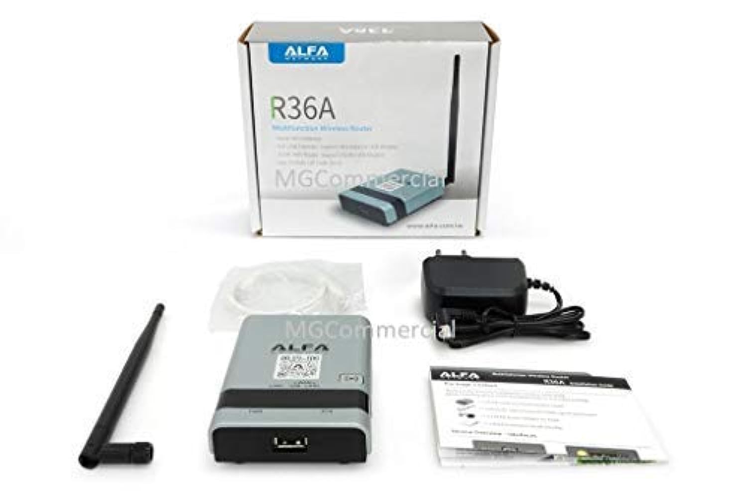 Alfa R36A IEEE 802.11n/b/g wireless Router