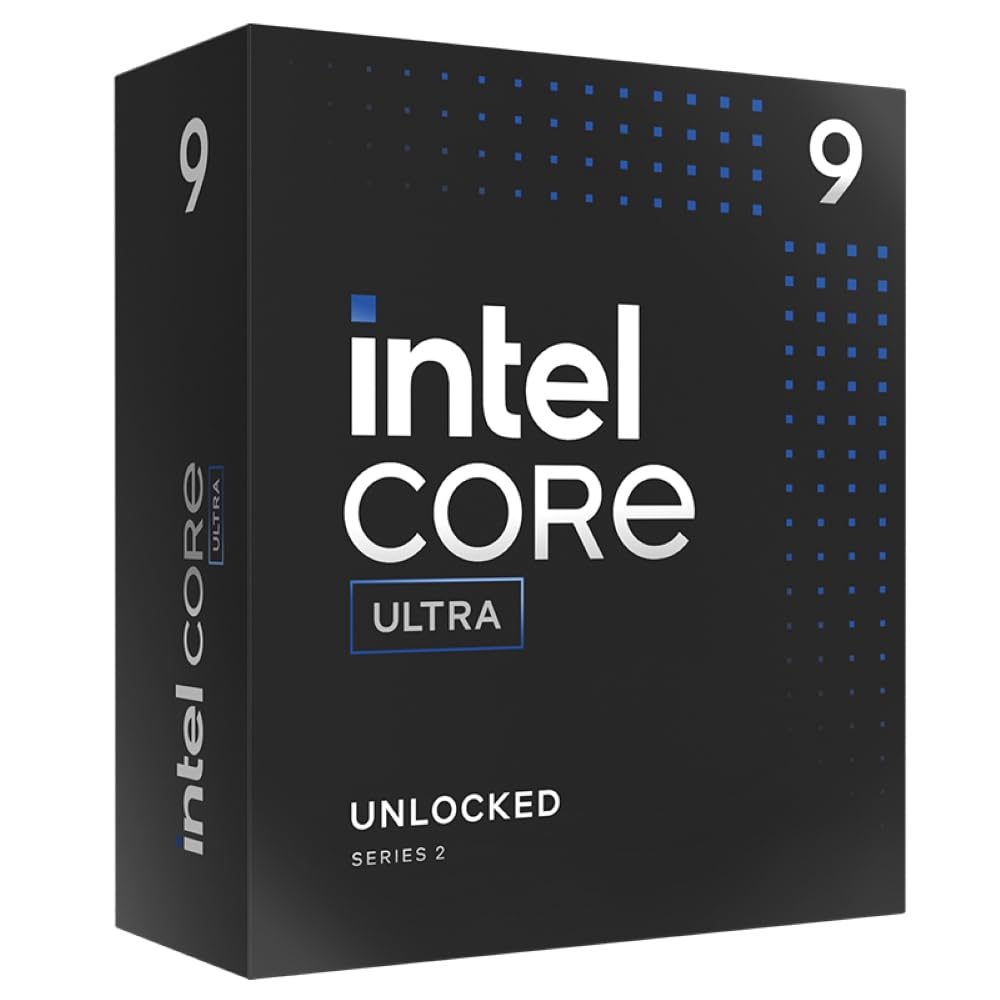 Intel Core Ultra 9 285K Desktop Processor – LGA1851, 24 cores (8P+16E) - retail box