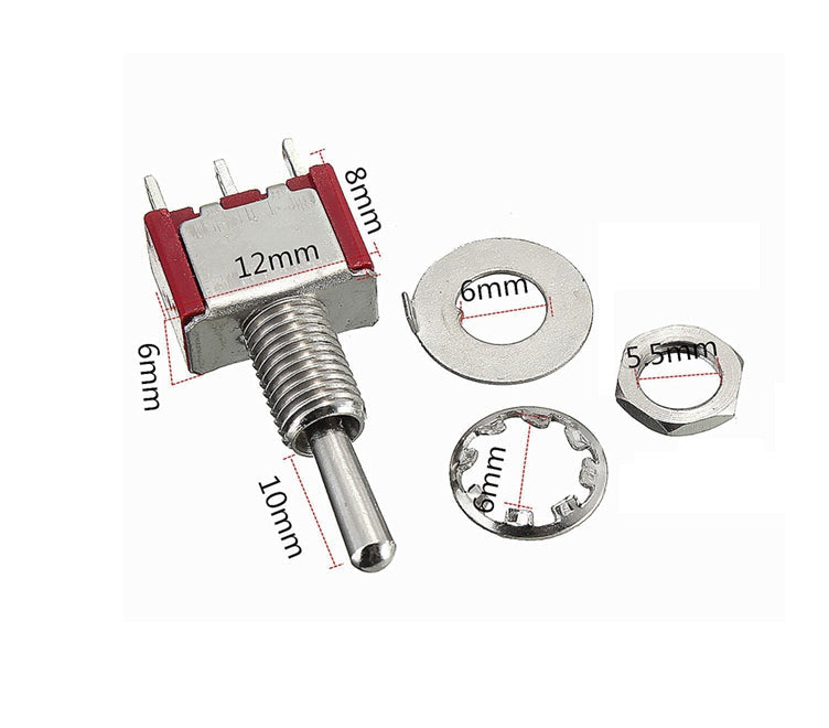 5A 3 Pin SPDT Toggle Switch