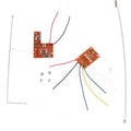 4CH RC Remote Control 27MHz Circuit PCB Transmitter and Receiver Board with Antenna