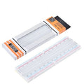 MB102 830 Points Solderless Prototype PCB Breadboard High Quality