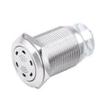 16mm ProMax Panel Mount Intermittent Buzzer Warning Light Red