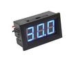 Blue Two-Wire 0.56 Inch DC5V-120V DC Digital Display Voltmeter For Car Bicycle Motorcycle