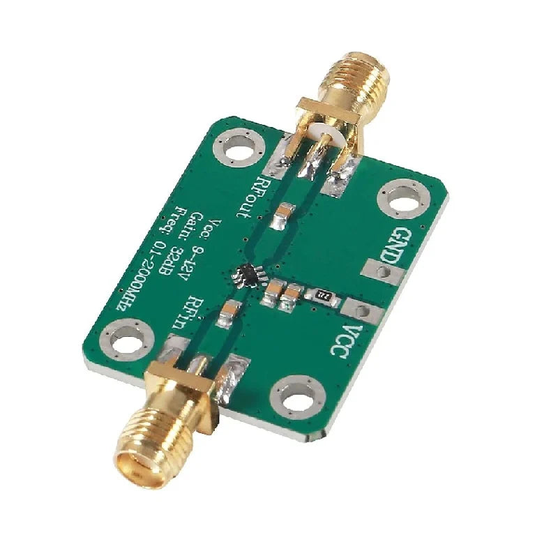 0.1-2000mhz RF Wideband Amplifier Gain 30db Low-Noise Amplifier LNA Board Module - The Tech Depot