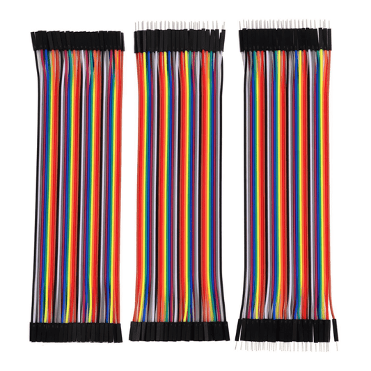 Jumper Wire Set - M2M, M2F, F2F (40 pcs each)