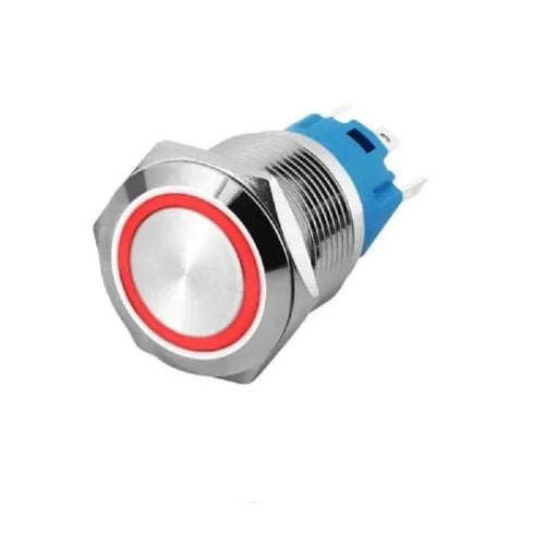 16mm  ProMax PPS16000NL-01M  Metal Push Button Switch Ball Head Latching