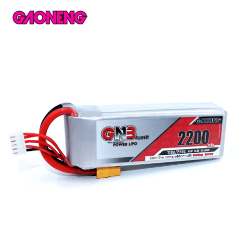 GNB 2200mAh 4S1P 14.8V 110C Lipo Battery