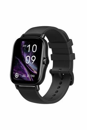 AMAZFIT Unisex 43 mm GTS 2 Black Dial Silicone Amoled Smart Watch - A1969