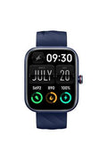 FASTRACK WEARABLES Reflex Kruz+ 47 x 38.55 x 11.5 mm Multicolour Dial Silicone Smartwatch Unisex Watch - 38104PP04