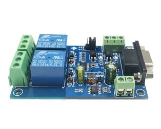 7-24V Modbus RTU 2 Channel RS232 Serial Relay Module