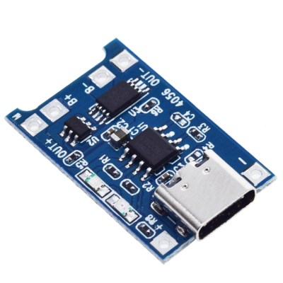 TP4056 1A Li-ion lithium Battery Charging Module With Current Protection – Type C