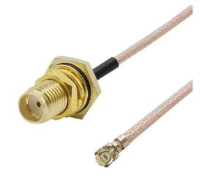 15CM IPEX1 to SMA Female Connector Cable 11mm RG178