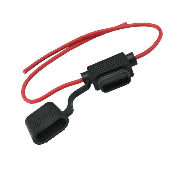 Waterproof In Line Blade Fuse Holder for Car Blade Fuse Replacement - The Tech Depot