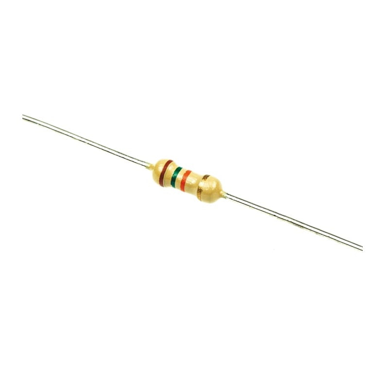 15K 0.25W 5% Carbon Film Resistor Axial Through-Hole (50 pcs.)