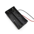 18650 2S Cell Holder Spring End with Wire