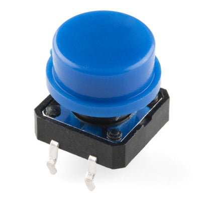 Tactile Push Button Switch With Blue Round Cap