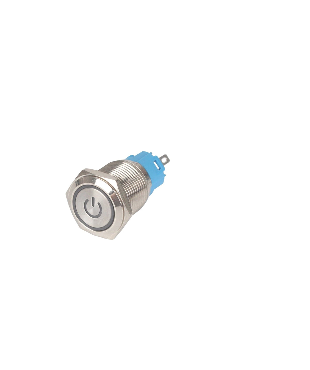 16mm  ProMax PPS16000NL-01M  Metal Push Button Switch Ball Head Latching