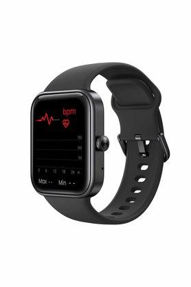 FASTRACK WEARABLES Unisex 37.25 mm Reflex Vox Carbon Black Dial Silicone Smart Watch