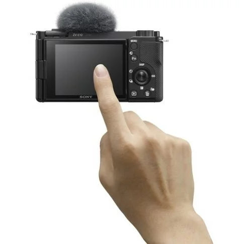Sony ZV-E10 Mirrorless Camera (Black, 64Gb Memory Card & Carry Bag)