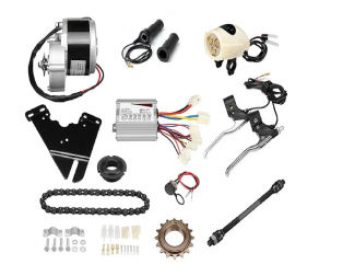 MY1016Z3 350W (GB)+ Motor Controller + Twist Throttle + Brake, DIY Electric Bicycle Kit