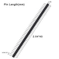 1×40 Berg Strip Male Connector