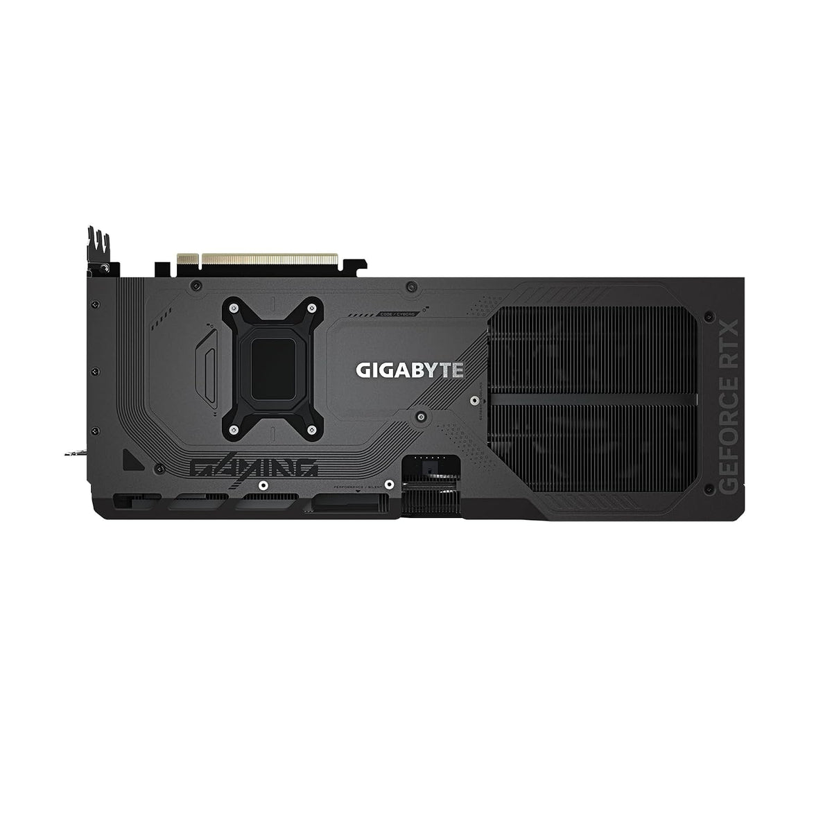 Gigabyte GeForce RTX 5080 Gaming OC 16G GDDR7 Windforce Graphics Card - backplate