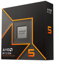 AMD Ryzen 5 9600X Desktop Processor - retail box front angle