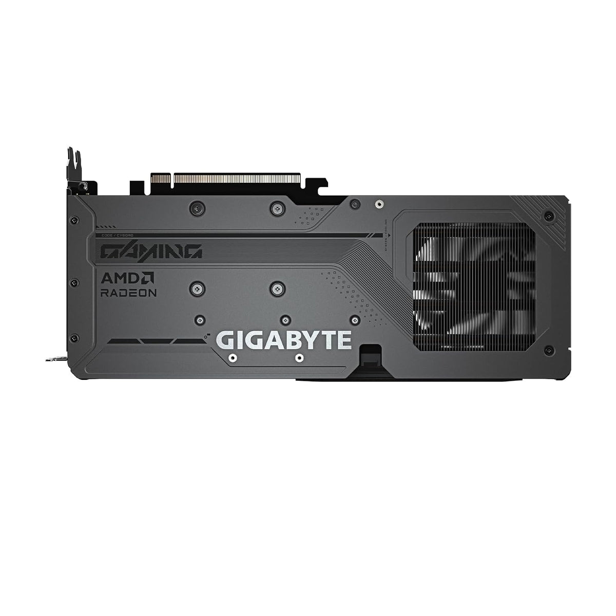 Gigabyte Radeon RX 9060 XT Gaming 8G GDDR6 Graphics Card - backplate