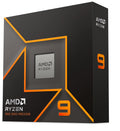 AMD Ryzen 9 9900X Desktop Processor - retail box front angle