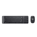 Logitech MK220 Keyboard & Mouse Combo ( Black )
