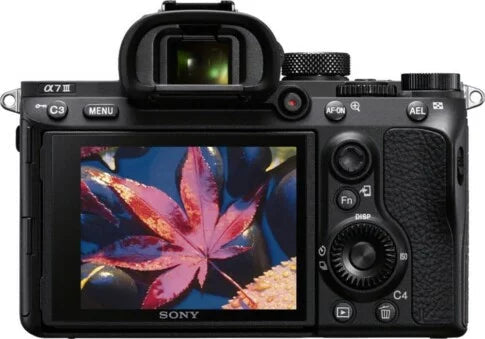Sony Alpha a7 III Mirrorless 4K Video Camera (Body Only) Black