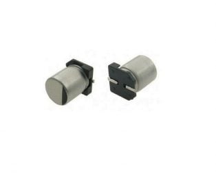560μF Polymer Aluminium Capacitors 20V dc, Surface Mount