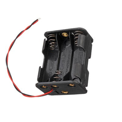 6 x AA Battery Holder Box (Back-to-Back) Without Cover
