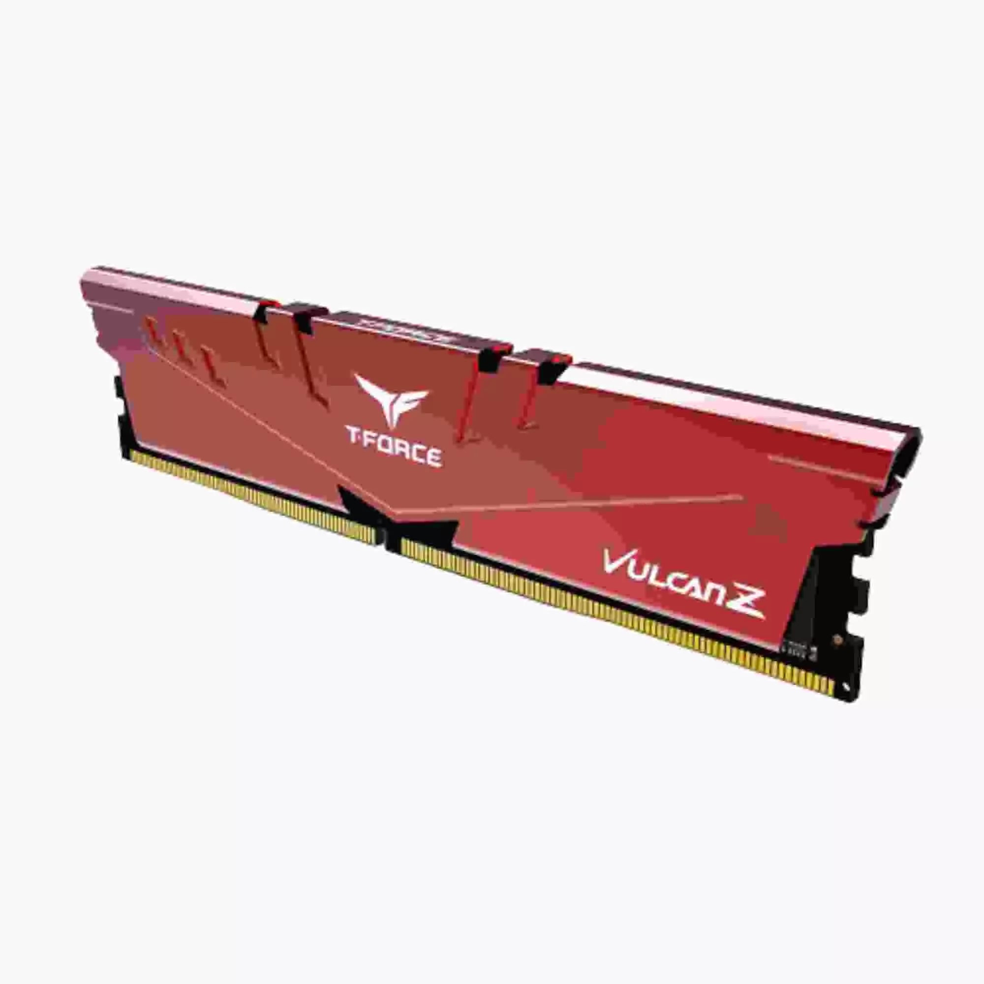 T-Force Vulcan Z DDR4 16GB 3200MHz (PC4 25600) CL16 Desktop Memory Module Ram - Red