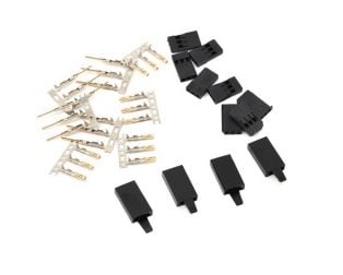 Servo Connector – Futaba With Locking Hook-10Pcs.