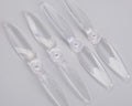 Orange HD Propellers 5152(5.1X5.2) Flash Durable Props 2CW+2CCW 2 Pair-Transparent