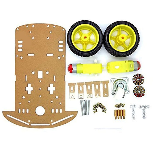 2WD Two Wheel Drive DIY Kit - A Smart Robot Car with Chassis