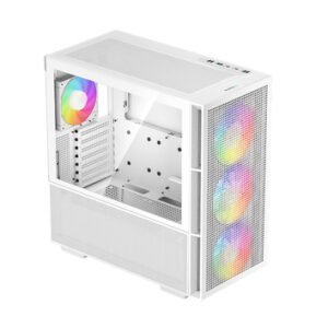 Deepcool CH560 Digital WH Mesh ARGB (E-ATX) Mid Tower Cabinet White