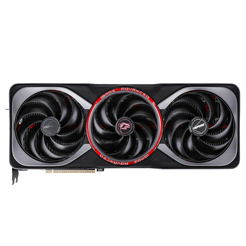 Colorful iGame GeForce RTX 5080 Advanced OC 16GB-V GDDR7 Graphics Card - front view