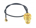30CM SMA Female to IPEX1 Connector Cable Thread 13mm RG1.13