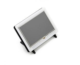 Waveshare 5inch Resistive Touch Screen LCD (B) with Bicolor Case, 800×480, HDMI, Low Power