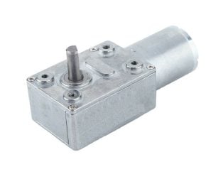 Solid Shaft JGY370 DC12V 95RPM/MIN High Torque Self- locking Strong Wheel Tturbine Worm Reduction Motor