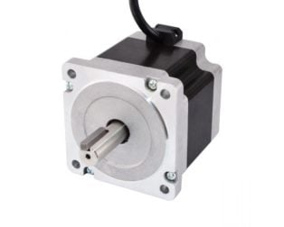 86HS68-5904-08J NEMA34 34 kgcm Stepper Motor – Keyway Type Shaft