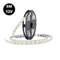 12V Cold White 5050 SMD LED Strip Flexible 5M/Roll Waterproof (5 Meter)