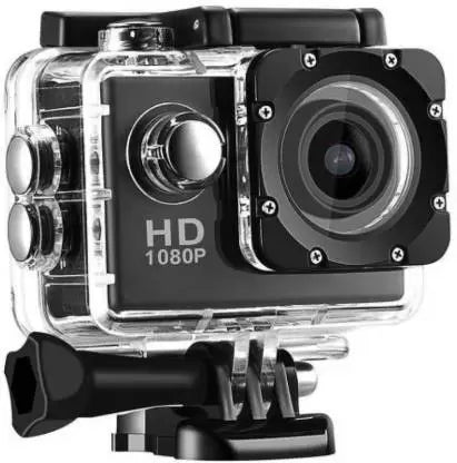 Garundropsy Sports Action Camera Sports Sports and Action Camera  (Black, 12 MP)