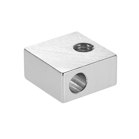 Aluminium Hot End Heating Block MK8 For 3D Printers
