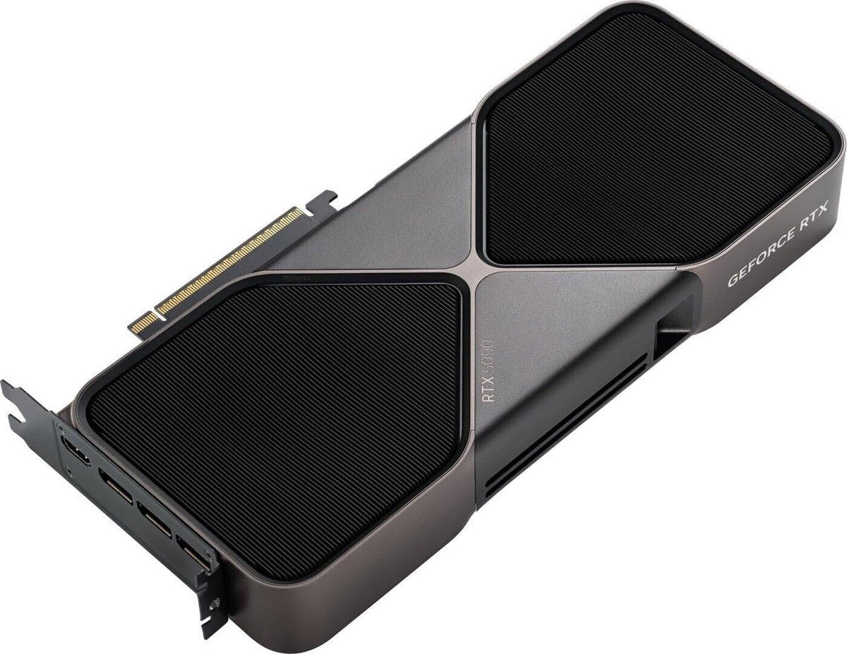 NVIDIA GeForce RTX 5090 Founders Edition 32GB GDDR7 Graphics Card - angled view