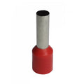Insulated Bootlace Wire Crimp Ferrule End Terminal Lug-Red-0.5 sqmm