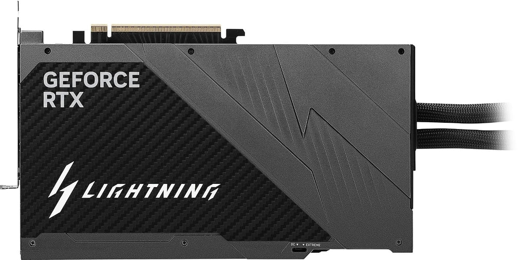 MSI GeForce RTX 5090 32G Lightning Z GDDR7 Graphics Card - backplate