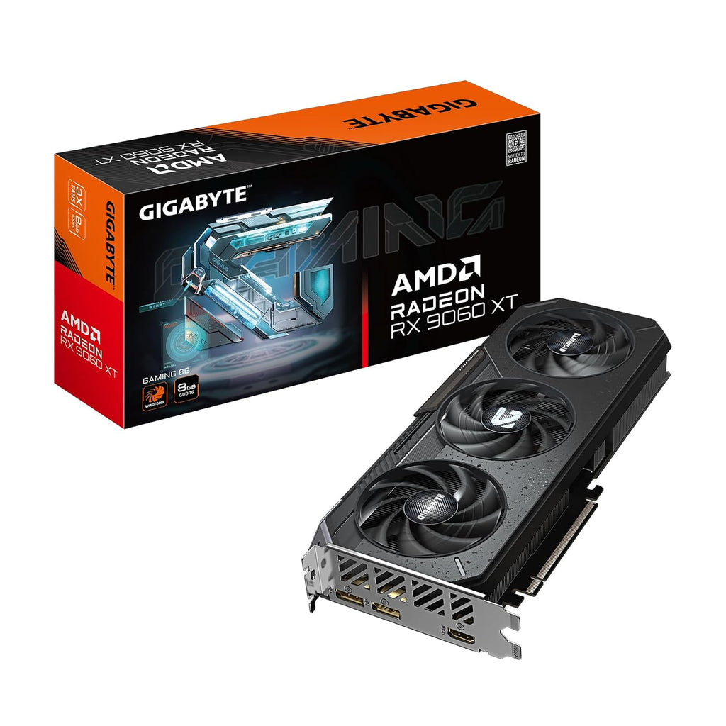 Gigabyte Radeon RX 9060 XT Gaming 8G GDDR6 Graphics Card - retail box
